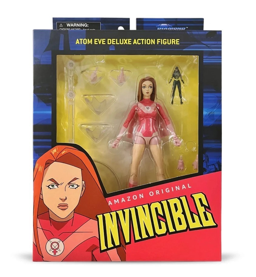 ATOM EVE “INVINCIBLE” DELUXE ACTION FIGURE DIAMOND SELECT TOYS WAVE 2 NEW IN BOX