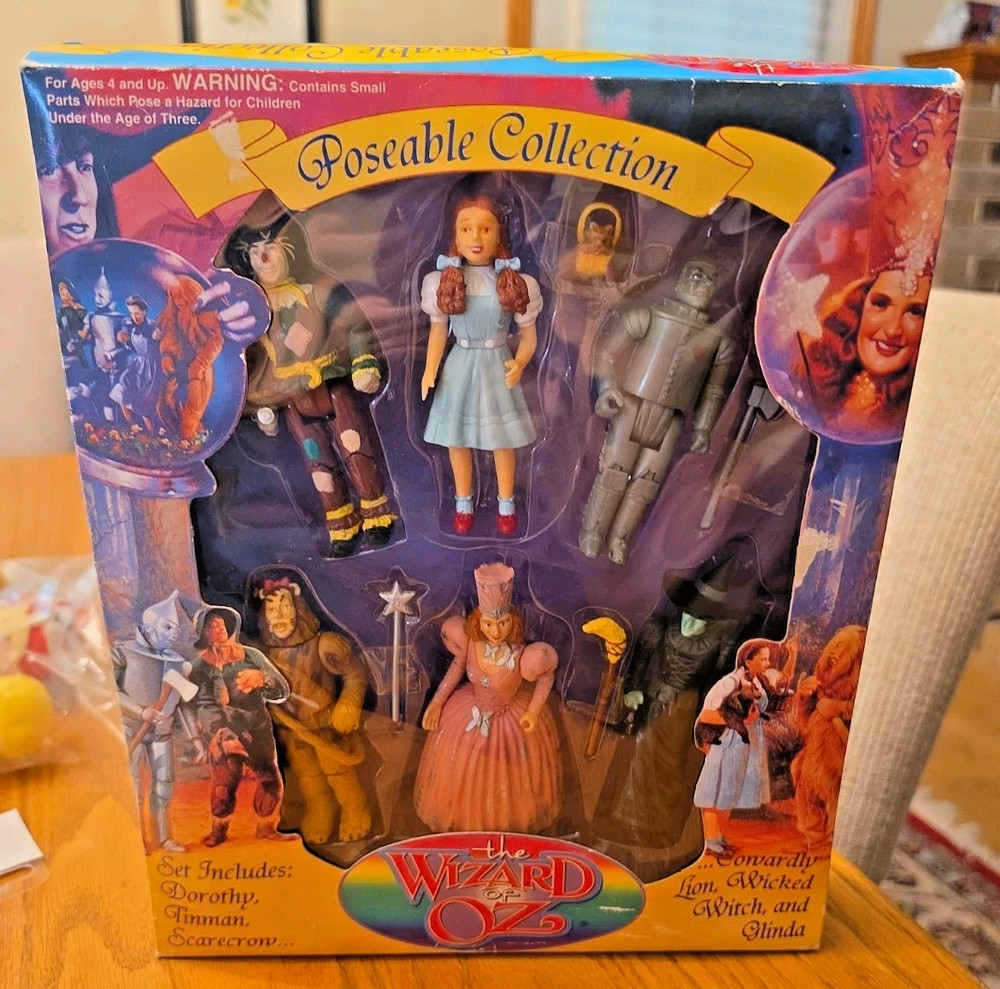Vintage 1994 Wizard of Oz Poseable Collection Figures Dorothy Original Box