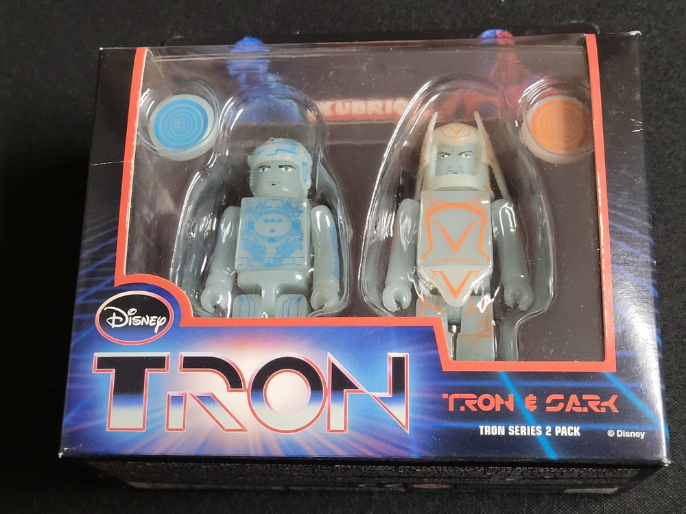 TRON Tron & Sark Kubrick (2010, MDC) Brand New Factory Sealed Japan Import Toy