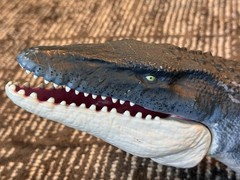 Jurassic World Park 41″ Super Colossal T REX & Mosasaurus Dinosaur SET *READ*