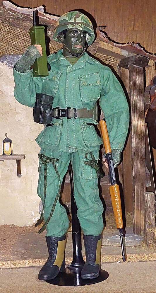 1/6 Custom 21C Vietnam Special Forces Figure in Merit Intl Jungle fatigues