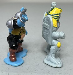 Mighty Morphin Power Ranger SQUATT & KING SPHINX Space Alien 1993 Vtg Figure Lot