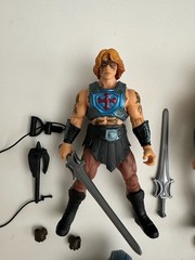 MASTERS UNIVERSE CHRONICLES Movie HE-MAN Man-At-Arms SKELETOR Core Lot + CUSTOMS