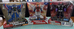 Masterpiece Seekers Walmart TRU Exclusives Starscream Skywarp Thundercracker
