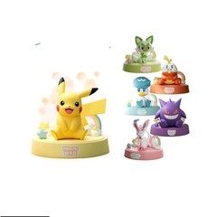 Pokémon Langbowang Sitting Aroma Figures Complete Set of 6 Blind Box Car Perfume