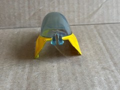 Centurions Depth Charger Vehicle Original Cockpit Canopy 1986 Kenner