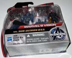 Marvel Avengers MARVEL’S VISION 2.5″ Figure vs SUB-ULTRON 011 Age of Ultron