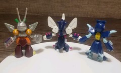 Vintage 2001 Medabots Lot Of 3, 2.5″ Action Figures Takara Hasbro..Free Shipping