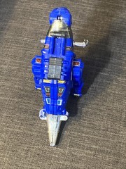 Transformers 1993 Original G2 Dinobot Blue GRIMLOCK -Broken Arm And Tail
