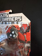 Transformers Prime Robots In Disguise Deluxe Cliffjumper MOSC Sealed