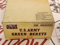 NMIB Vintage 1978 PALITOY U.S. ARMY GREEN BERETS ACTION MAN Eagle Eyes Figure