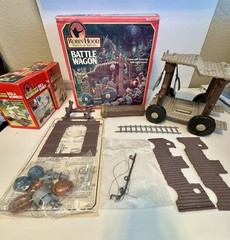 Kenner Robin Hood Battle Wagon Net Launcher Bola Bomber Figures Sealed! Lot (A)