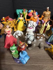 Lot of 45 Disney + Figurines Cake Toppers & Toy Figures Princess & More!