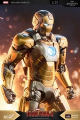 zd toys IRON MAN MARK 20 PYTHON 1/10 action figure iron man 3 MARVEL ship July
