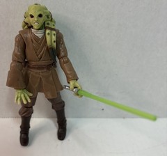 Star Wars Legacy Kit Fisto Jedi Master Geonosis Loose 3.75in Figure Light Saber