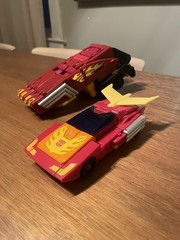 Transformers POTP Power of the Primes Leader Class Rodimus Prime+ Hot Rod