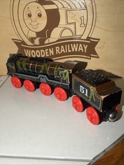 HIRO ! THOMAS FRIENDS TRAIN WOODEN Railway #51 Japanese LOST FOUND VARIANT SAD