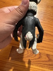 2001 American McGee Alice White Rabbit Figure Black Coat No Clock