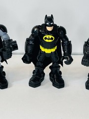 Fisher-Price Hero World DC Justice League Batman 3 Figure Lot