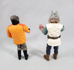 Star Wars Trilogy OTC Cantina Patron Feltipern Trevagg & Ponda Baba w/Weapon Cup