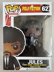 Jules 62 ~ Pulp Fiction ~ Funko Pop Vinyl ~ RARE ~ Samuel L. Jackson + PROTECTOR