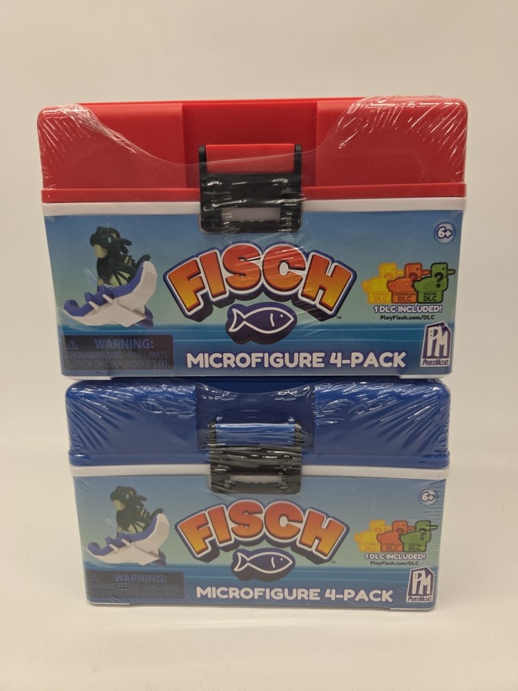 Lot Of 2 Fisch Microfigure 4 Packs. Sealed 2025