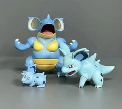 Pokemon Nidoqueen Figure Collectible Model Anime Toy Evolution Set Static Pvc