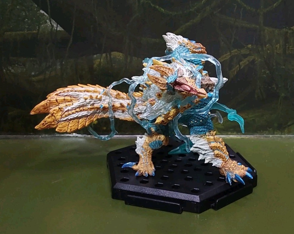 Enraged Zinogre Monster Hunter Figure Builder Blind Box Figure