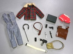 Vintage 1971 Mattel Big Jim Uniforms Accessories Mixed Lot