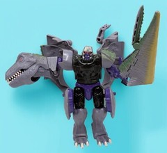 Vintage Transformers Beast Wars Predacon Megatron Action Figure Incomplete