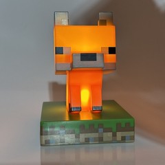 Paladone Minecraft Officially Licensed Fox Desk Light Works