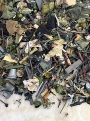 Massive 18lb GI Joe, Formative INTL, 21st Century Toys Lot Uniforms Guns Helmet
