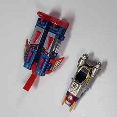 1980s King Dam Diaclone Diabattles Diecast Robot Incomplete For Parts & Repair