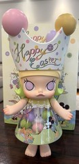 Authentic POP MART Happy Easter Mickey & Friends Royal Molly 400% Mega NEW