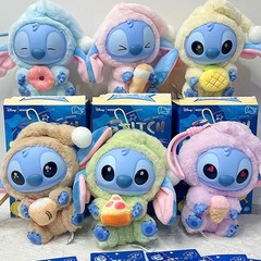 2025! New Stitch Eat Something Before Sleep Series Plush AUTHENTIC Blind Box
