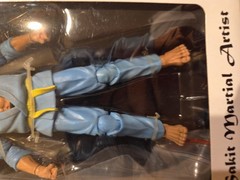 Articulated Icons Sakit Martial Artist The Feudal Series Fwoosh 6 Inch Blue