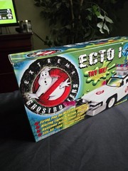 Extreme Ghostbusters 1997 Ecto-1 Vehicle BRAND NEW OPEN BOX Trendmasters CIB
