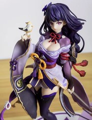 Raiden Shogun Video Game Character Genshin Impact Ei Electro Anime Action Figure