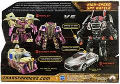 Transformers HFTD High-Speed Spy Battle: Skids, Mudflap & Sideways NEW 2010 READ