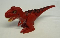 T-Rex Red Roaring Walking Light Up Dinosaur Battery Operated Zuru 12x7x3″