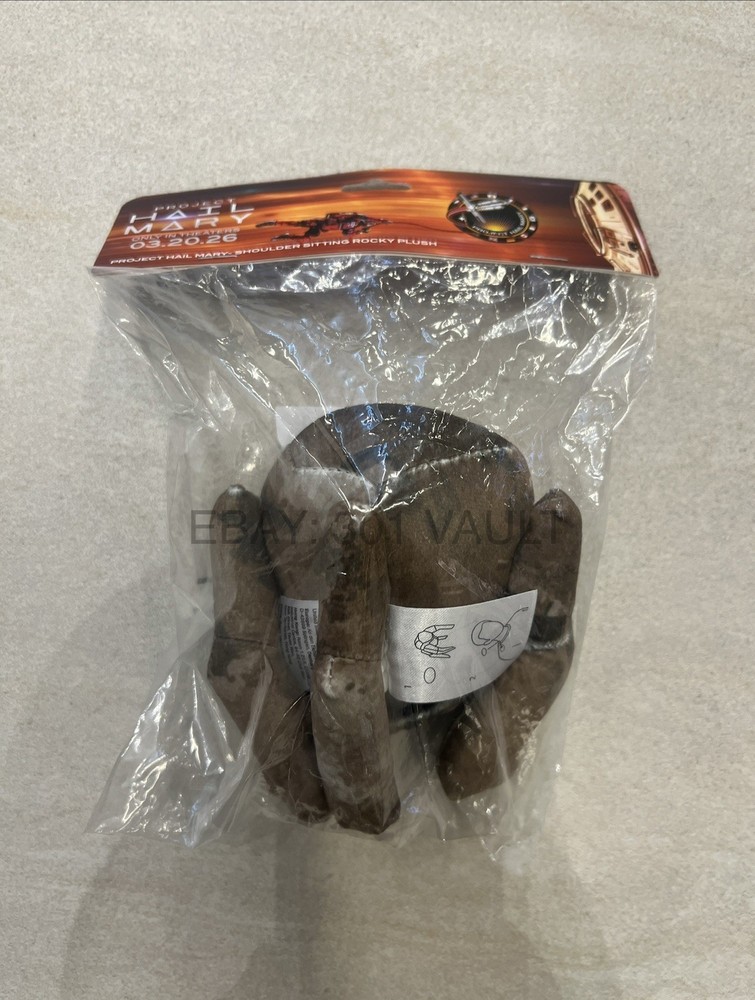 NEW Project Hail Mary Rocky Shoulder Buddy Movie Theater Merch IN HAND SOLD OUT