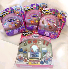 Shopkins Collectible Doll Toy Accessory Mixed Lot New Unopened Season 5 4 Items