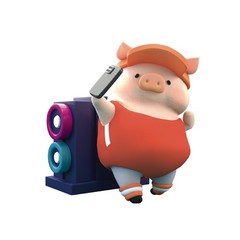 TOP Lulu The Piggy Blind Box Figures – Fitness Club Series Home Desk Decorations