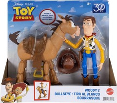 Disney Pixar Toy Story 4 Woody Bullseye Figure Set Ages 3 and Up
