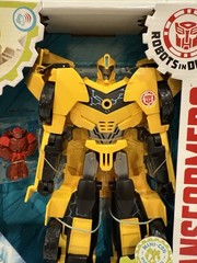 Transformers Robots in Disguise Power Hero Bumblebee w/ Buzzstake Action Figure
