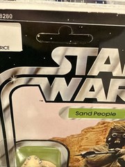 1978 Star Wars Kenner Vintage Sand People 20 Back Tusken Raider + Acrylic Case