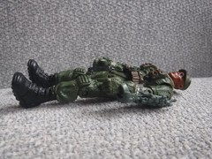 Kong Skull Island PRESTON PACKARD 4″ figure w/ CAMO 2017 Lanard Samuel L Jackson