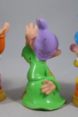 Walt Disney Four 4 Dwarfs Figurines 1989XX/ R6576 Snow White Dwarf incomplete