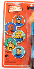 VTG 1979 MEGO WORLD’S GREATEST SUPER HEROES INVISIBLE GIRL FRENCH PIN PIN CARD