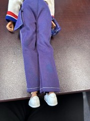 1976 Kenner Bionic Woman Doll Jamie Sommers Original Outfit And Shoes